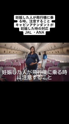 妊娠中の飛行機搭乗時の注意点