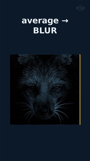 How image blur and edge detection actually work (convolution) #shorts