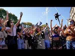 Celebrations in the US as Joe Biden wins Presidential Election