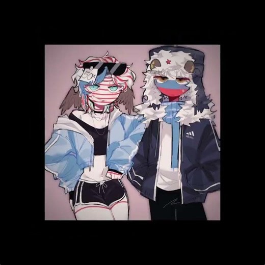 RusAme♡//#countryhumans #rusame #russia #usa #L3m0nrantz