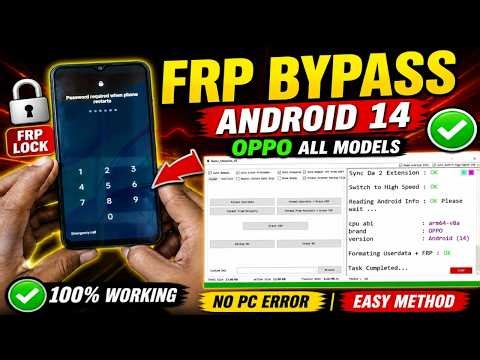 All Oppo Pattern // FRP Unlock Tool - Remove Screen Lock - FRP Bypass 2026