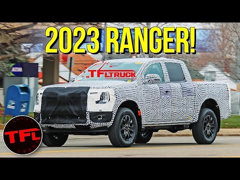 Breaking News: Here Is Your First Look at the 2023 Ford Ranger!