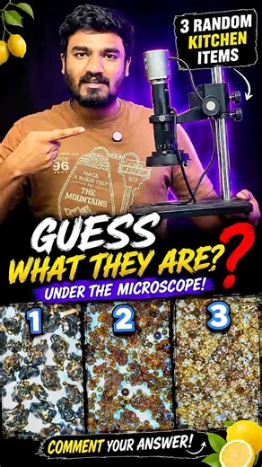 Guess 3 Kitchen Items Under Microscope | Diff : Medium #crazynimmakayalu