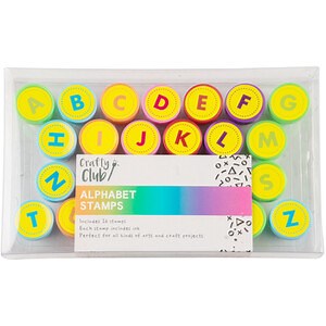 Alphabet Stamps with Ink