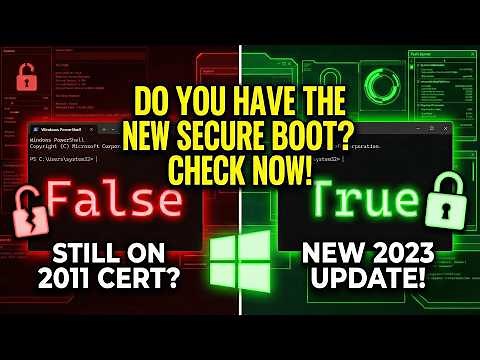 How to Check if You Have New Secure Boot Certificate (Windows UEFI CA 2023)