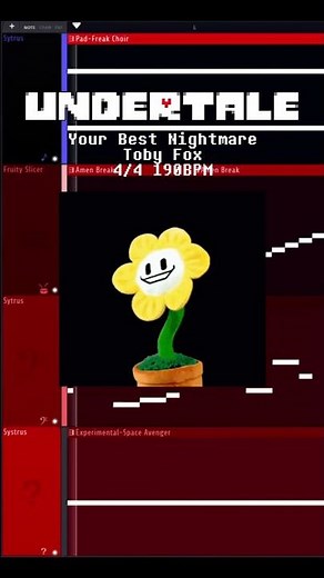 Your Best Nightmare FL Studio Breakdown #undertale #flstudio (flp by stormstudios)
