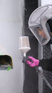 56K views · 2.8K reactions | Part 3 - I chose a beige base from the Sunfire pro line by @swrefinish. To achieve a smooth and build-up free finish, I decided to use my @walcomspraygun ego mini jet. This gun is my absolute favorite mini jet on the market!  @cassianzanewycz . #walcom #swrefinish #harleydavidson #streetbob | Hannah Shephard | Facebook