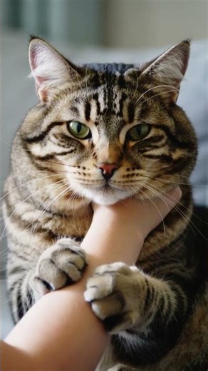 When Your Cat Becomes a Handcuff #cat