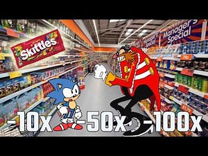 SONIC skittles meme but its going faster-Meme Mentom