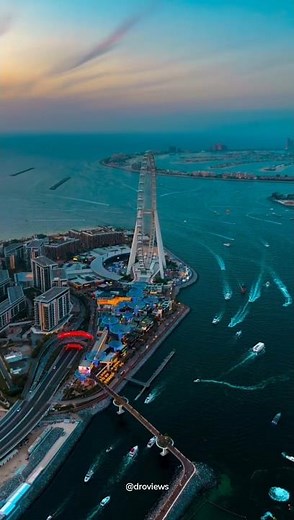 Dubai Marina Skyline 🌆 | Burj Al Arab Drone View | 4K Aerial Shot