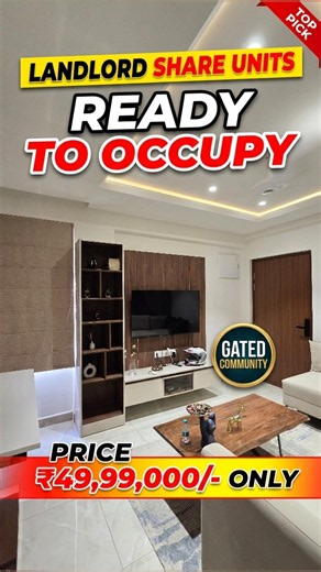 Now Price 43 LAKHS Only | LandLord Share | Brand New 2BHK Flats For Sale @Gated Community | RERA