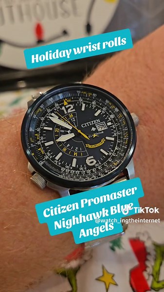 Citizen Promaster Nighthawk Blue Angels Review