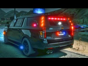 Playing GTA 5 As A POLICE OFFICER Sheriff Monday Patrol| GTA 5 Lspdfr Mod| 4K