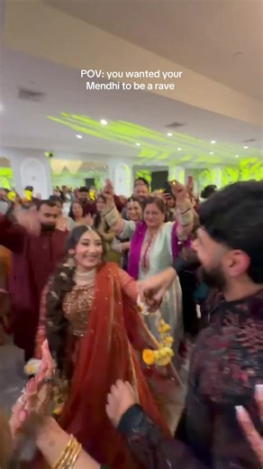 Epic Entrance at a Desi Wedding: DJ's Mehndi Night