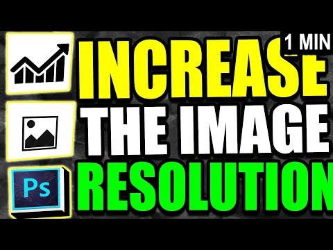 Increase Image Resolution Photoshop Tutorial (2025)