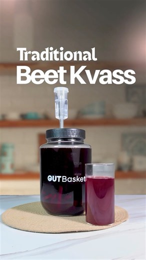 Beet Kvass Recipe | Easy Fermented Beetroot Drink #recipe #health #fermentation