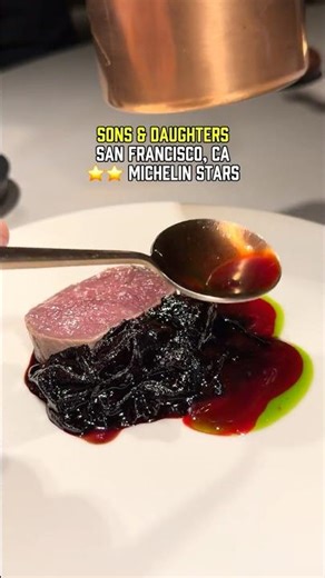 TWO MICHELIN STAR VENISON at Sons & Daughters in San Francisco