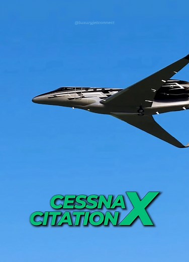 Fastest Cessna Citation X Private Jet Overview