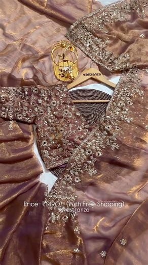 Naresh Kumar Vastranzo.India (We are Shipping Worldwide�) on Instagram: "✨ Offer Price: ₹1490/- | Comment “LINK” to get the order details in your DM! 📩 🔍 Search Code: DB92 🏷️ | Shop at: www.vastranzo.com 🌐 ❤️ Two-Tone Shimmer & Chiffon Charm! ❤️ Indulge in the luxurious feel of our Beautiful Soft Chiffon Two Tone Sequence Embroidery Work Celebrity Inspired Sarees. This collection features a mesmerizing dual-shade effect with delicate coding work, creating a look of pure red-carpet opulence! 
