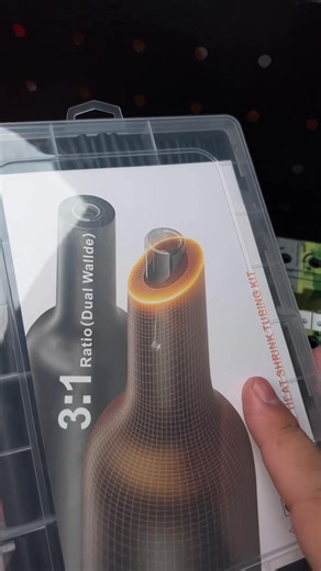 Chris on Instagram: "DIY staff should have Glue Adhesive Heat Shrink Tube Kits #heatshrinktube #electricians"