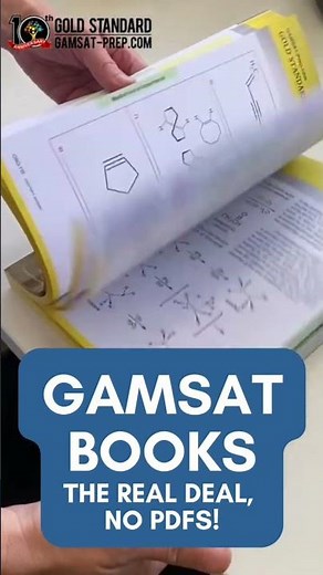 GAMSAT books for your GAMSAT preparation! Now with access to science videos library. #GAMSAT