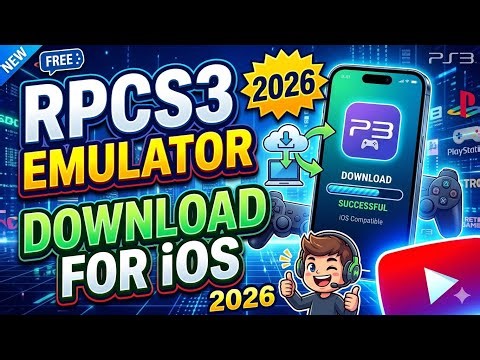 RPCS3 Download iOS 2026 - Play PS3 Games on iPhone/iPad (No Jailbreak) 🔥