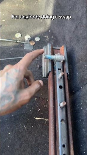 How to manually move a power seat thats not working #automobile #hellcat #fyp #subscribe