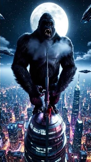 King Kong saves the girl