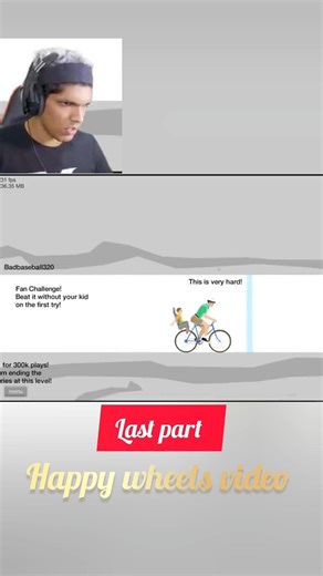 happy wheels video last part @Mythpat #trending #shortvideo