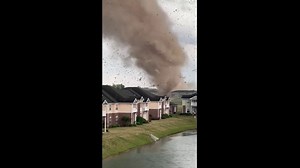 Tornado seen ripping through residences in Greenwood, Indiana | Latest Weather Clips | FOX Weather
