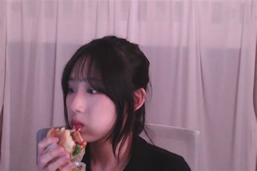 可爱丫丫汉堡炸鸡配果酒吃播 | YamZzi | 240518