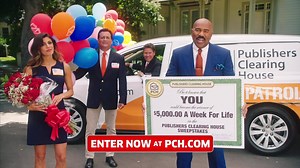 2.5M views · 84 reactions | Don’t miss your shot at WINNING MILLIONS! Enter daily for free and you could win $5,000 A Week For Life on 8/30! | PCH Publishers Clearing House | Facebook