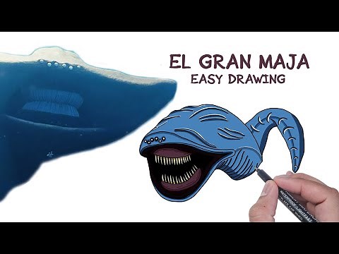 How To Draw El Gran Maja Easy
