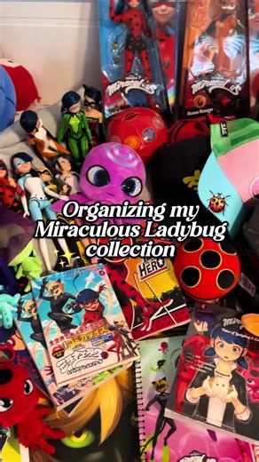 Organizando mi colección de Miraculous Ladybug