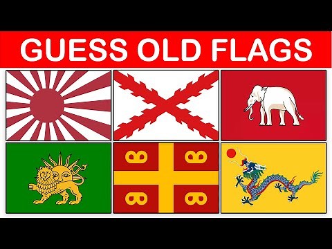 GUESS OLD FLAGS FROM DIFFERENT COUNTRIES | Flag Quiz