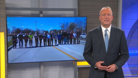 Ribbon cutting marks completion of Bass Road project