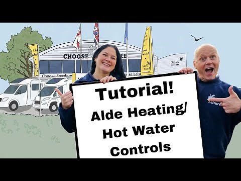 Alde Compact 3030 Heating & Hot Water Controls Explained
