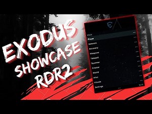 EXODUS MOD MENU SHOWCASE *LATEST*| RED DEAD ONLINE