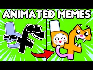 FUNNY ALPHABET LORE ANIMATED MEMES (ft. RAINBOW FRIENDS BABIES, LANKYBOX, & MORE!)