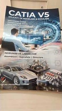 CATIA V5. Aplicatii de modelare si simulare #catiachampion #catiav5 #cad #tutorial #catiakinematics