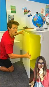Ben & Co-Pilot Build a Secret Room 😳 #benazelart #funny #challenge #secret #memes #squidgamchallenge