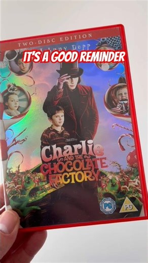 Charlie And The Chocolate Factory! #dvdcollection #2000s #johnnydepp