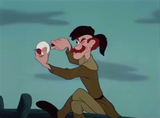 In Melody Time, Dennis Day is the voice of both Johnny Appleseed and his guardian angel! #disney #movie #facts #dennisday #foryoupage #fypシ #xyzbca