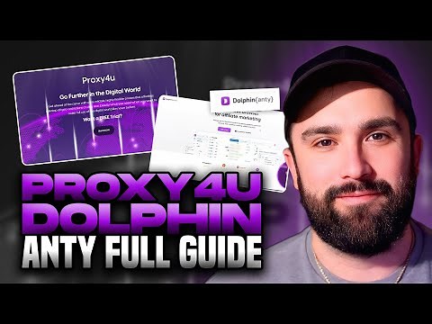 Residential Proxy Configuration: Proxy4U + Dolphin Anty Full Guide