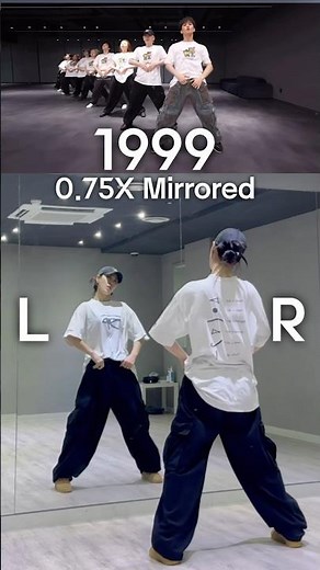 Mark - 1999 Mirrored 0.75XSpeed 마크 1999거울모드 느린버전 #kpopdancetutorial #mark #mark1999 #1999challenge