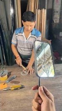 Check out this amazing trick to repair a broken bike mirror #viral #foryou