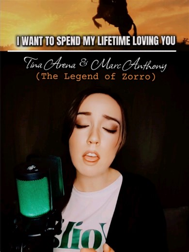 Plongez dans l'univers passionnel de 'Le Masque de Zorro' avec ma reprise de « I Want to Spend My Lifetime Loving You » 🗡️🐎🎭 Une chanson qui parle d'amour éternel et de loyauté, comme dans le film. Qu'en pensez-vous ? #ZorroFilm #BOF #MusicCover #TinaArena #MarcAnthony