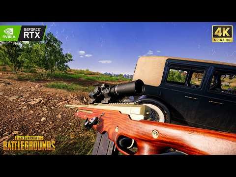 PUBG PC SOLO FPP GAMEPLAY IN TAEGO | CONFIDENCE INCREASES WHEN YOU HOLD AWM (NO COMMENTARY)
