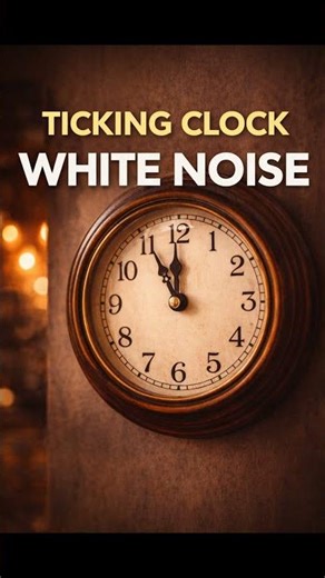 Ticking Clock ASMR ⏰| Real Vintage Tick-Tock for Deep Sleep | Full 8 Hours