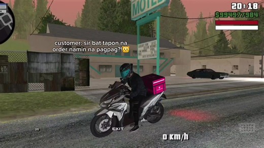 GTA San Andreas Mod: Circuit Concept Drag Bike